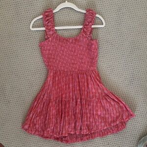 Free People Pink Mini Dress